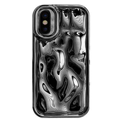 Electroplating Meteorite Texture TPU Phone Case