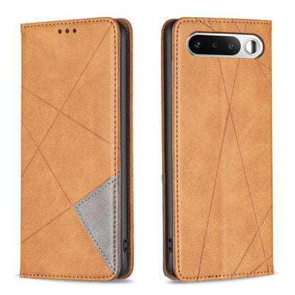 Rhombus Texture Leather Phone Case, For Realme 16T 5G, For Realme 16 5G, For Realme 16 Pro+ 5G, For Realme 16 Pro 5G, For Realme 15 Pro 5G, For Realme 15 5G, For Realme C53