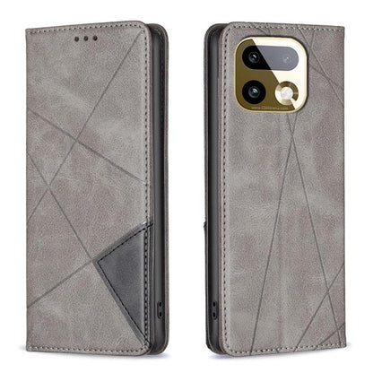 Rhombus Texture Leather Phone Case, For Realme 16T 5G, For Realme 16 5G, For Realme 16 Pro+ 5G, For Realme 16 Pro 5G, For Realme 15 Pro 5G, For Realme 15 5G, For Realme C53