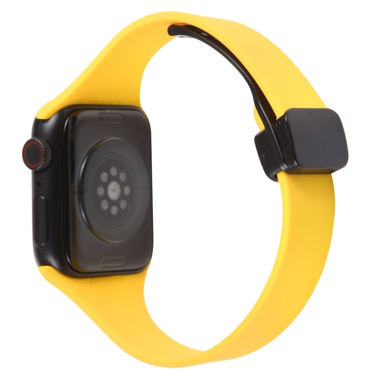 Magnetic Buckle Slim Silicone Watch Band, For Apple Watch Series 2 42mm, For Apple Watch Series 2 38mm