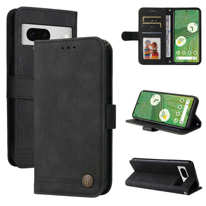 Skin Feel Life Tree Metal Button Leather Phone Case, For Google Pixel 11 Pro XL, For Google Pixel 11 / Pixel 11 Pro, For Google Pixel 10a, For Google Pixel 9a, For Google Pixel 9 Pro, For Google Pixel 9, For Google Pixel 8a, For Google Pixel 8 Pro     ...
