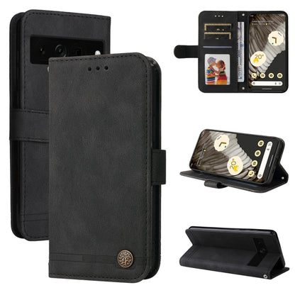 Skin Feel Life Tree Metal Button Leather Phone Case, For Google Pixel 11 Pro XL, For Google Pixel 11 / Pixel 11 Pro, For Google Pixel 10a, For Google Pixel 9a, For Google Pixel 9 Pro, For Google Pixel 9, For Google Pixel 8a, For Google Pixel 8 Pro     ...