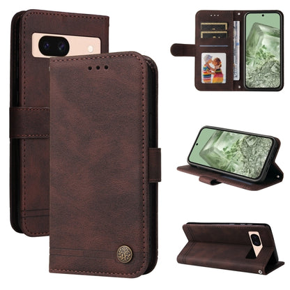Skin Feel Life Tree Metal Button Leather Phone Case, For Google Pixel 11 Pro XL, For Google Pixel 11 / Pixel 11 Pro, For Google Pixel 10a, For Google Pixel 9a, For Google Pixel 9 Pro, For Google Pixel 9, For Google Pixel 8a, For Google Pixel 8 Pro     ...