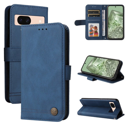 Skin Feel Life Tree Metal Button Leather Phone Case, For Google Pixel 11 Pro XL, For Google Pixel 11 / Pixel 11 Pro, For Google Pixel 10a, For Google Pixel 9a, For Google Pixel 9 Pro, For Google Pixel 9, For Google Pixel 8a, For Google Pixel 8 Pro     ...