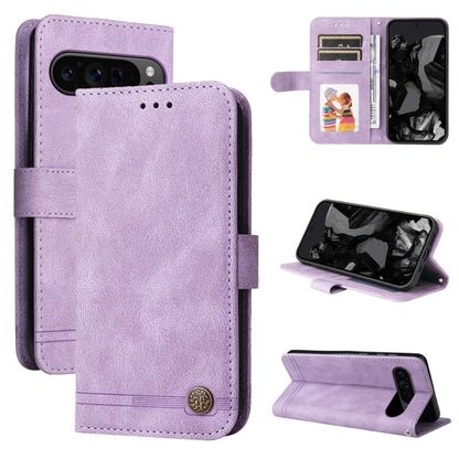 Skin Feel Life Tree Metal Button Leather Phone Case, For Google Pixel 11 Pro XL, For Google Pixel 11 / Pixel 11 Pro, For Google Pixel 10a, For Google Pixel 9a, For Google Pixel 9 Pro, For Google Pixel 9, For Google Pixel 8a, For Google Pixel 8 Pro     ...