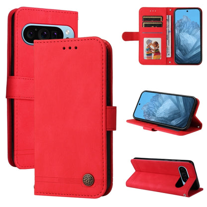 Skin Feel Life Tree Metal Button Leather Phone Case, For Google Pixel 11 Pro XL, For Google Pixel 11 / Pixel 11 Pro, For Google Pixel 10a, For Google Pixel 9a, For Google Pixel 9 Pro, For Google Pixel 9, For Google Pixel 8a, For Google Pixel 8 Pro     ...