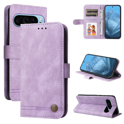Skin Feel Life Tree Metal Button Leather Phone Case, For Google Pixel 11 Pro XL, For Google Pixel 11 / Pixel 11 Pro, For Google Pixel 10a, For Google Pixel 9a, For Google Pixel 9 Pro, For Google Pixel 9, For Google Pixel 8a, For Google Pixel 8 Pro     ...