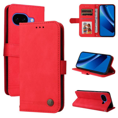 Skin Feel Life Tree Metal Button Leather Phone Case, For Google Pixel 11 Pro XL, For Google Pixel 11 / Pixel 11 Pro, For Google Pixel 10a, For Google Pixel 9a, For Google Pixel 9 Pro, For Google Pixel 9, For Google Pixel 8a, For Google Pixel 8 Pro     ...