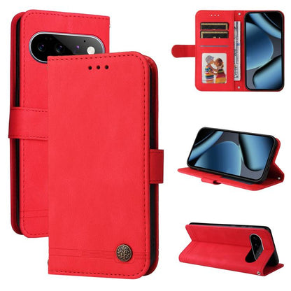 Skin Feel Life Tree Metal Button Leather Phone Case, For Google Pixel 11 Pro XL, For Google Pixel 11 / Pixel 11 Pro, For Google Pixel 10a, For Google Pixel 9a, For Google Pixel 9 Pro, For Google Pixel 9, For Google Pixel 8a, For Google Pixel 8 Pro     ...