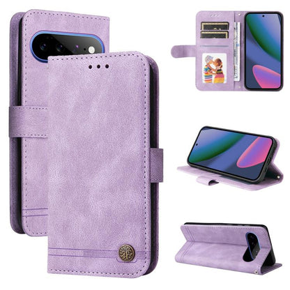 Skin Feel Life Tree Metal Button Leather Phone Case, For Google Pixel 11 Pro XL, For Google Pixel 11 / Pixel 11 Pro, For Google Pixel 10a, For Google Pixel 9a, For Google Pixel 9 Pro, For Google Pixel 9, For Google Pixel 8a, For Google Pixel 8 Pro     ...