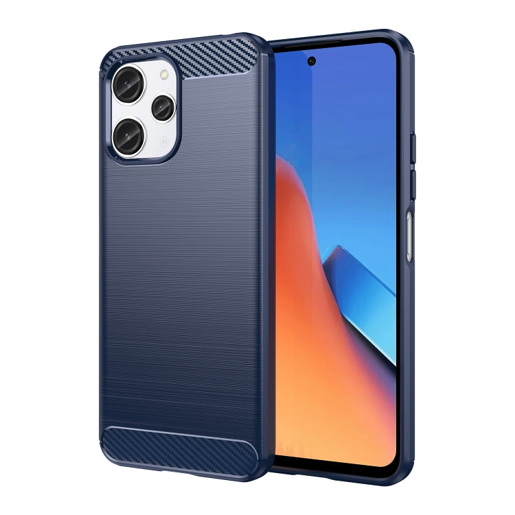 Carbon Fiber Brushed Texture TPU Phone Case, For Redmi Note 17 5G / 4G Global 171mm, For Redmi A7 Pro 171mm / Poco C85x 5G, For Redmi R70m 5G, For Redmi R70 5G, For Redmi 15a 5G, For Redmi Turbo 5 Max / Poco X8 Pro Max                                  ...