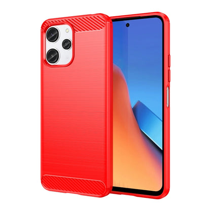 Carbon Fiber Brushed Texture TPU Phone Case, For Redmi Note 17 5G / 4G Global 171mm, For Redmi A7 Pro 171mm / Poco C85x 5G, For Redmi R70m 5G, For Redmi R70 5G, For Redmi 15a 5G, For Redmi Turbo 5 Max / Poco X8 Pro Max                                  ...