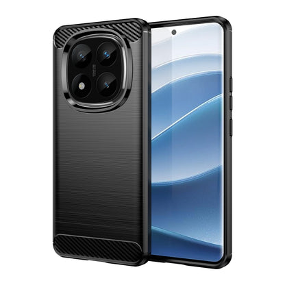 Carbon Fiber Brushed Texture TPU Phone Case, For Redmi Note 17 5G / 4G Global 171mm, For Redmi A7 Pro 171mm / Poco C85x 5G, For Redmi R70m 5G, For Redmi R70 5G, For Redmi 15a 5G, For Redmi Turbo 5 Max / Poco X8 Pro Max                                  ...