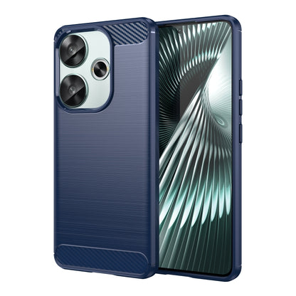 Coque de téléphone en TPU texture brossée fibre de carbone, pour Redmi A7 Pro 171mm / Poco C85x 5G, pour Redmi R70m 5G, pour Redmi R70 5G, pour Redmi 15a 5G, pour Redmi Turbo 5 Max / Poco X8 Pro Max, pour Redmi Turbo 5 5G / Poco X8 Pro 5G