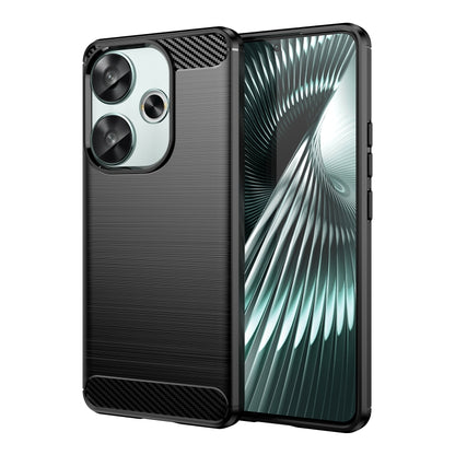 Carbon Fiber Brushed Texture TPU Phone Case, For Redmi Note 17 5G / 4G Global 171mm, For Redmi A7 Pro 171mm / Poco C85x 5G, For Redmi R70m 5G, For Redmi R70 5G, For Redmi 15a 5G, For Redmi Turbo 5 Max / Poco X8 Pro Max                                  ...