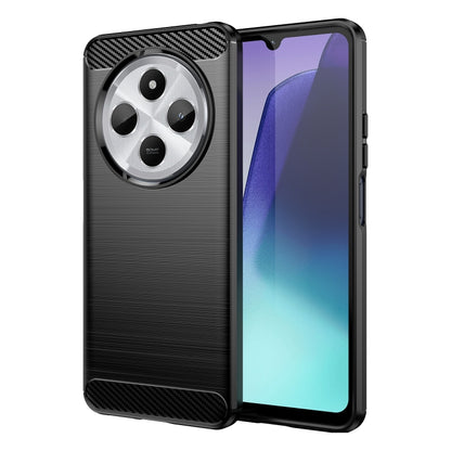 Carbon Fiber Brushed Texture TPU Phone Case, For Redmi Note 17 5G / 4G Global 171mm, For Redmi A7 Pro 171mm / Poco C85x 5G, For Redmi R70m 5G, For Redmi R70 5G, For Redmi 15a 5G, For Redmi Turbo 5 Max / Poco X8 Pro Max                                  ...