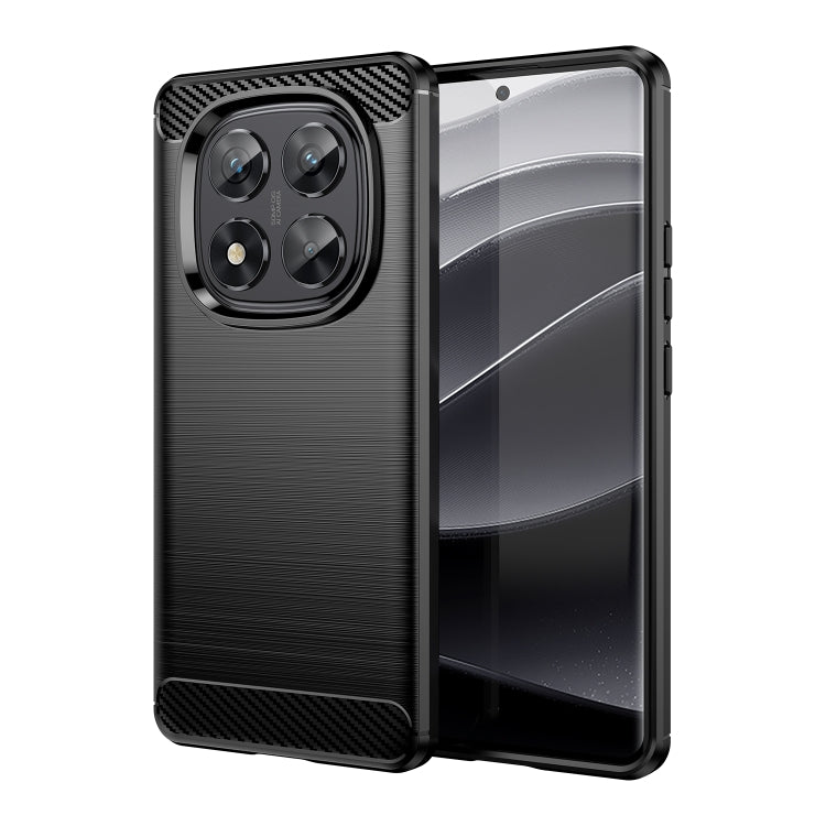 Carbon Fiber Brushed Texture TPU Phone Case, For Redmi Note 17 5G / 4G Global 171mm, For Redmi A7 Pro 171mm / Poco C85x 5G, For Redmi R70m 5G, For Redmi R70 5G, For Redmi 15a 5G, For Redmi Turbo 5 Max / Poco X8 Pro Max                                  ...