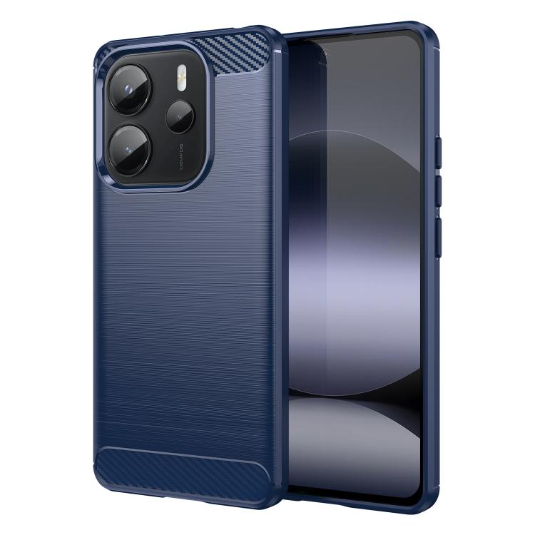 Carbon Fiber Brushed Texture TPU Phone Case, For Redmi A5 4G 173.3mm EU, For Redmi A5 4G 171.7mm / Poco C71, For Redmi Note 14 4G 164.84mm, For Redmi Turbo 4, For Redmi Note 14 4G 163.25mm, For Redmi Note 14 5G, For Redmi Note 14 Pro+ 5G���������������...