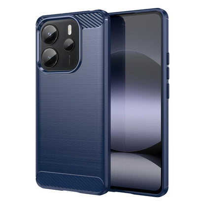 Carbon Fiber Brushed Texture TPU Phone Case, For Redmi A5 4G 173.3mm EU, For Redmi A5 4G 171.7mm / Poco C71, For Redmi Note 14 4G 164.84mm, For Redmi Turbo 4, For Redmi Note 14 4G 163.25mm, For Redmi Note 14 5G, For Redmi Note 14 Pro+ 5G���������������...