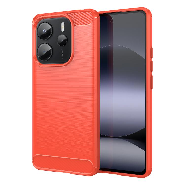 Carbon Fiber Brushed Texture TPU Phone Case, For Redmi A5 4G 173.3mm EU, For Redmi A5 4G 171.7mm / Poco C71, For Redmi Note 14 4G 164.84mm, For Redmi Turbo 4, For Redmi Note 14 4G 163.25mm, For Redmi Note 14 5G, For Redmi Note 14 Pro+ 5G���������������...