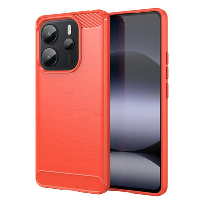 Carbon Fiber Brushed Texture TPU Phone Case, For Redmi A5 4G 173.3mm EU, For Redmi A5 4G 171.7mm / Poco C71, For Redmi Note 14 4G 164.84mm, For Redmi Turbo 4, For Redmi Note 14 4G 163.25mm, For Redmi Note 14 5G, For Redmi Note 14 Pro+ 5G���������������...