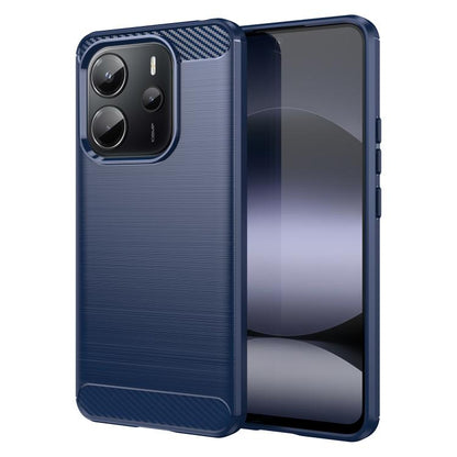 Carbon Fiber Brushed Texture TPU Phone Case, For Redmi Note 17 5G / 4G Global 171mm, For Redmi A7 Pro 171mm / Poco C85x 5G, For Redmi R70m 5G, For Redmi R70 5G, For Redmi 15a 5G, For Redmi Turbo 5 Max / Poco X8 Pro Max                                  ...