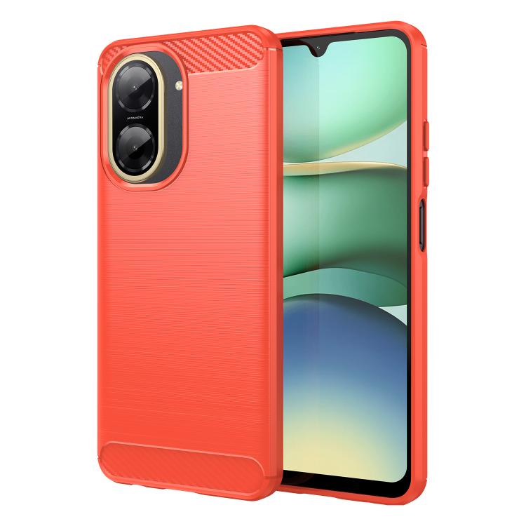 Carbon Fiber Brushed Texture TPU Phone Case, For Redmi Note 17 5G / 4G Global 171mm, For Redmi A7 Pro 171mm / Poco C85x 5G, For Redmi R70m 5G, For Redmi R70 5G, For Redmi 15a 5G, For Redmi Turbo 5 Max / Poco X8 Pro Max                                  ...