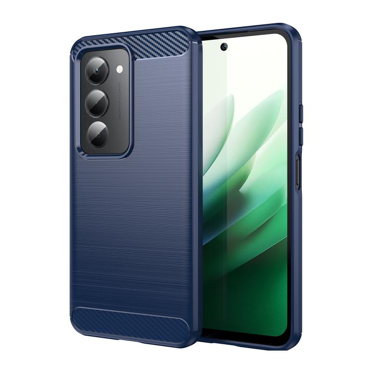 Carbon Fiber Brushed Texture TPU Phone Case