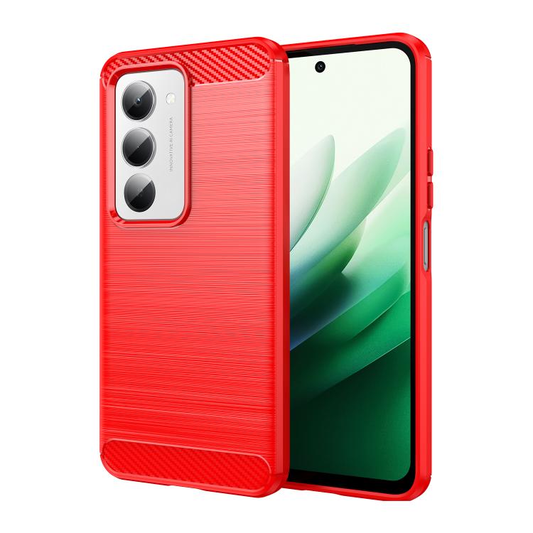 Carbon Fiber Brushed Texture TPU Phone Case