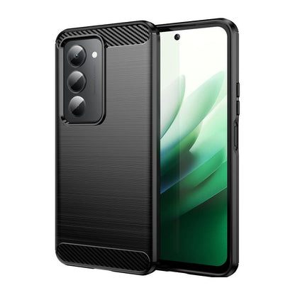 Carbon Fiber Brushed Texture TPU Phone Case
