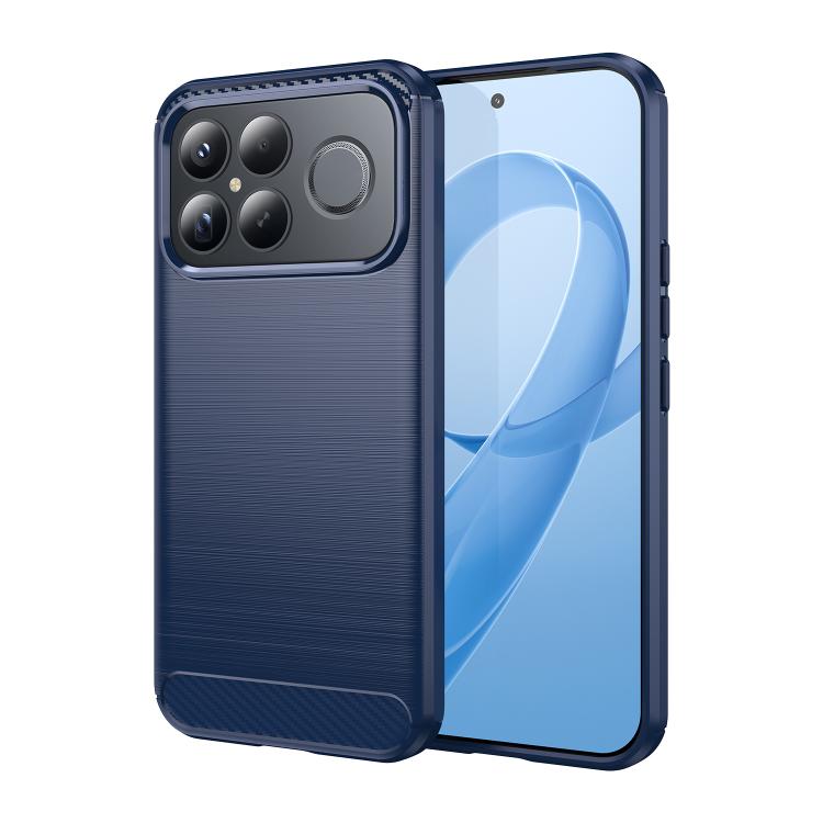 Carbon Fiber Brushed Texture TPU Phone Case, For Redmi Note 17 5G / 4G Global 171mm, For Redmi A7 Pro 171mm / Poco C85x 5G, For Redmi R70m 5G, For Redmi R70 5G, For Redmi 15a 5G, For Redmi Turbo 5 Max / Poco X8 Pro Max                                  ...