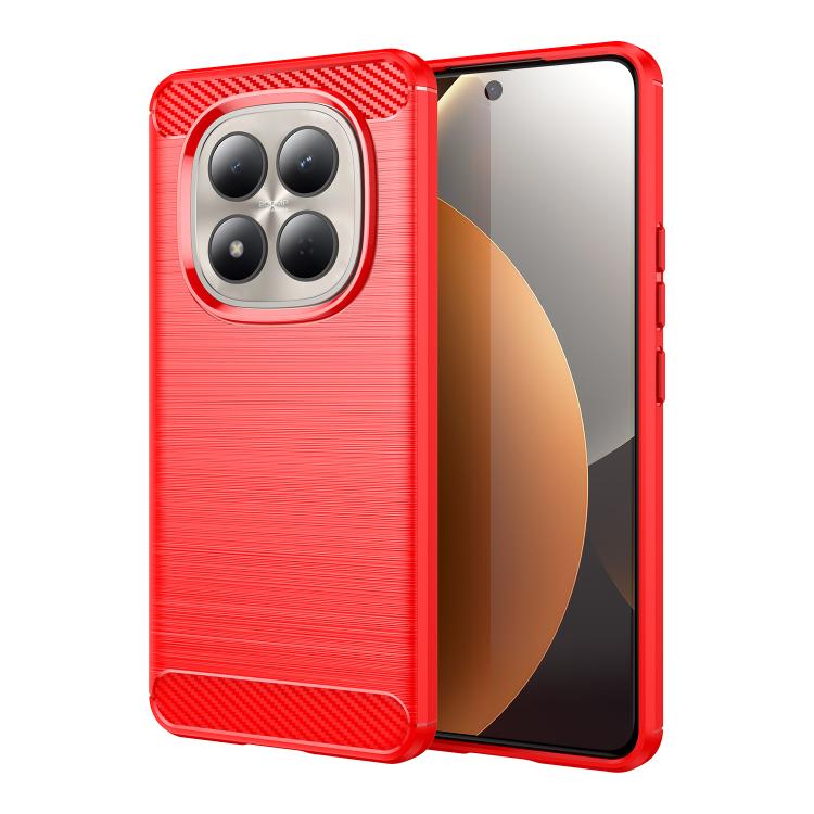 Carbon Fiber Brushed Texture TPU Phone Case, For Redmi Note 17 5G / 4G Global 171mm, For Redmi A7 Pro 171mm / Poco C85x 5G, For Redmi R70m 5G, For Redmi R70 5G, For Redmi 15a 5G, For Redmi Turbo 5 Max / Poco X8 Pro Max                                  ...