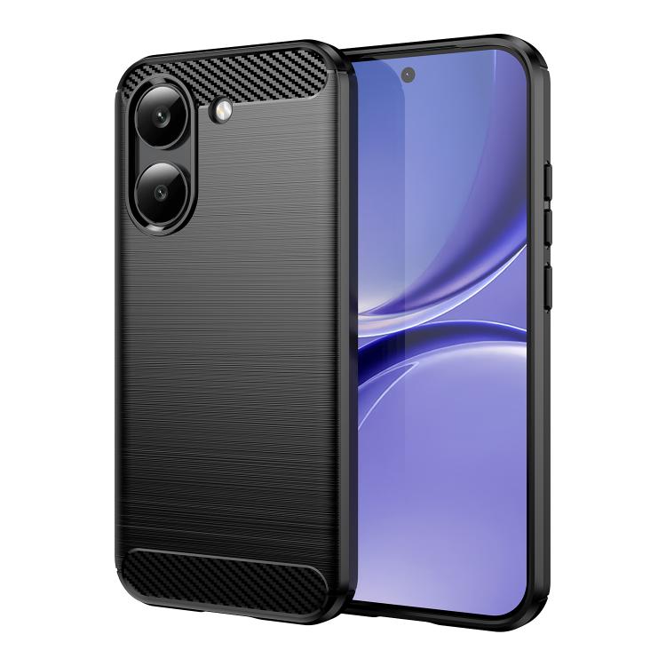Carbon Fiber Brushed Texture TPU Phone Case, For Redmi Note 17 5G / 4G Global 171mm, For Redmi A7 Pro 171mm / Poco C85x 5G, For Redmi R70m 5G, For Redmi R70 5G, For Redmi 15a 5G, For Redmi Turbo 5 Max / Poco X8 Pro Max                                  ...