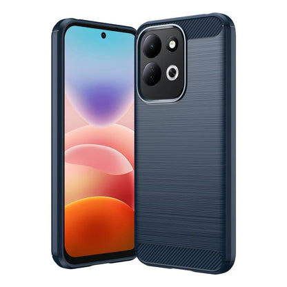 Carbon Fiber Brushed Texture TPU Phone Case, For Redmi Note 17 4G Global 169.7mm, For Redmi Note 17 Pro+ 5G Global 163.4mm, For Redmi Note 17 Pro 5G Global 163.5mm, For Redmi K100 Pro Max 5G, For Redmi 17 5G / 4G Global 170mm                           ...