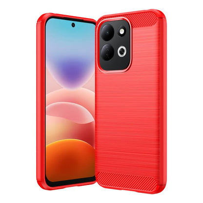 Carbon Fiber Brushed Texture TPU Phone Case, For Redmi Note 17 4G Global 169.7mm, For Redmi Note 17 Pro+ 5G Global 163.4mm, For Redmi Note 17 Pro 5G Global 163.5mm, For Redmi K100 Pro Max 5G, For Redmi 17 5G / 4G Global 170mm                           ...