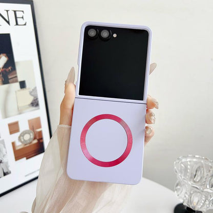 Skin Feel Magsafe Magnetic Shockproof PC Phone Case, For Galaxy Z Flip8 5G, For Samsung Galaxy Z Flip7 5G, For Samsung Galaxy Z Fold6, For Samsung Galaxy Z Fold5, For Samsung Galaxy Z Flip5