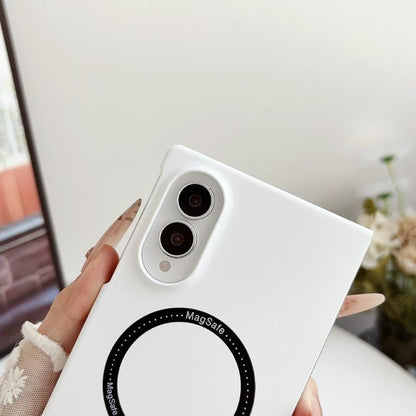 Skin Feel Magsafe Magnetic Shockproof PC Phone Case, For Galaxy Z Fold8 5G, For Galaxy Z Flip8 5G, For Samsung Galaxy Z Flip7 5G, For Samsung Galaxy Z Fold6, For Samsung Galaxy Z Fold5, For Samsung Galaxy Z Flip5