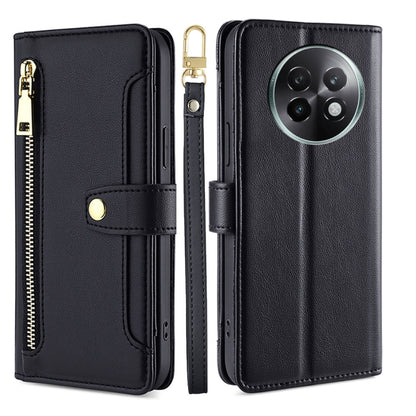 Sheep Texture Cross-body Zipper Wallet Leather Phone Case, For Realme 14 Pro 5G Global, For Realme C75 4G / 14x 5G Global, For Realme 13 Pro 5G, For Realme C61 4G, For Realme GT Neo6 SE, For Realme 12 5G, For Realme 12+ 5G, For Realme 12 Pro 5G        ...