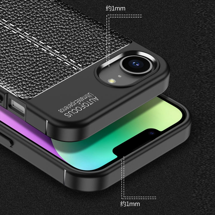 Litchi Texture Shockproof TPU Phone Case, For iPhone 16e / 17e, For iPhone 17 Pro Max, For iPhone 17 Pro, For iPhone 17, For iPhone Air, For iPhone 16 Pro Max, For iPhone 16 Pro, For iPhone 16 Plus, For iPhone 16, For iPhone 15 Pro Max, For iPhone 15 P...