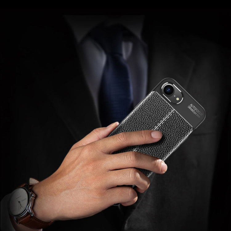 Litchi Texture Shockproof TPU Phone Case, For iPhone 16e / 17e, For iPhone 17 Pro Max, For iPhone 17 Pro, For iPhone 17, For iPhone Air, For iPhone 16 Pro Max, For iPhone 16 Pro, For iPhone 16 Plus, For iPhone 16, For iPhone 15 Pro Max, For iPhone 15 P...