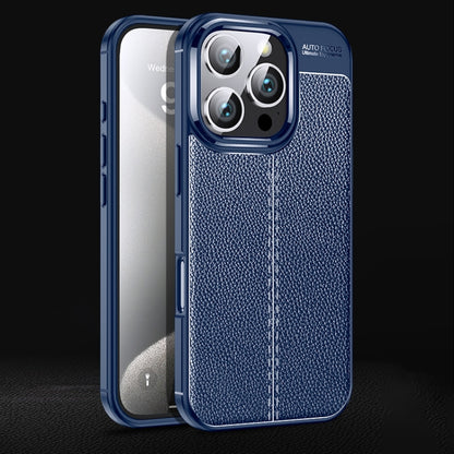 Litchi Texture Shockproof TPU Phone Case, For iPhone 16e / 17e, For iPhone 17 Pro Max, For iPhone 17 Pro, For iPhone 17, For iPhone Air, For iPhone 16 Pro Max, For iPhone 16 Pro, For iPhone 16 Plus, For iPhone 16, For iPhone 15 Pro Max, For iPhone 15 P...
