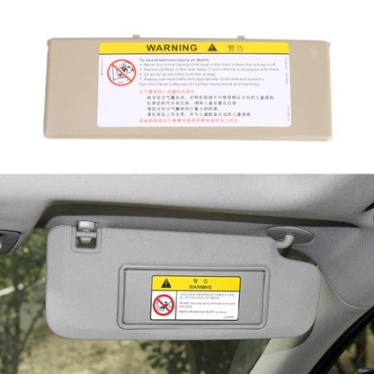 For Peugeot 308 2010-2022 Left-hand Drive Car Sun Visor Makeup Mirror Cover 98177070, For Peugeot 308 2010-2022 (Black), For Peugeot 308 2010-2022 (Dark Beige), For Peugeot 308 2010-2022 (Light Beige), For Peugeot 308 2010-2022 (Grey)������������������...