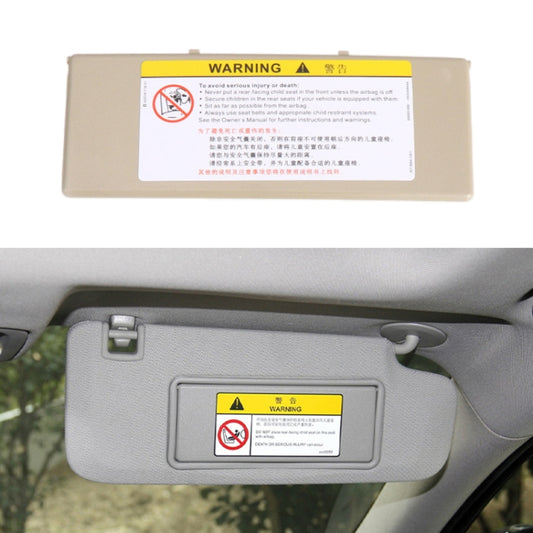 Pour Peugeot 308 2010-2022 Conduite à gauche Pare-soleil Miroir de maquillage Couverture 98177070, Pour Peugeot 308 2010-2022 (Noir), Pour Peugeot 308 2010-2022 (Beige foncé), Pour Peugeot 308 2010-2022 (Beige clair), Pour Peugeot 308 2010-2022 (Gris)������������������...