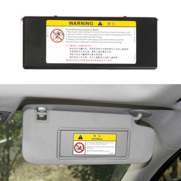 For Buick / Chevrolet Left-hand Drive Car Sun Visor Makeup Mirror 23196443, For Buick (Black), For Buick (Cream), For Buick (Grey), For Buick (Dark Beige), For Buick (Light Beige)