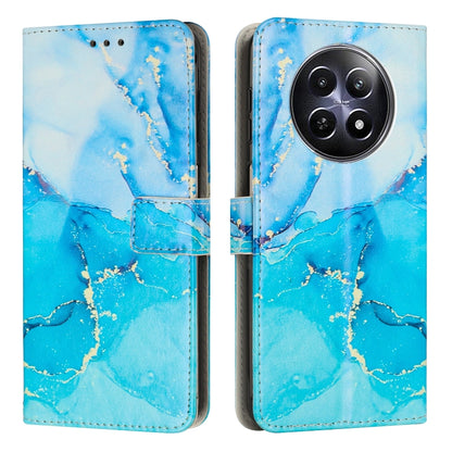 Painted Marble Pattern Leather Phone Case, For Realme 16T 5G, For Realme C100 / C100i / C100x 4G, For Realme P4 Power 5G, For Realme 16 5G, For Realme 16 Pro+ 5G, For Realme 16 Pro 5G, For Realme C85 5G / 15x 5G India, For Realme C85 Pro 4G            ...
