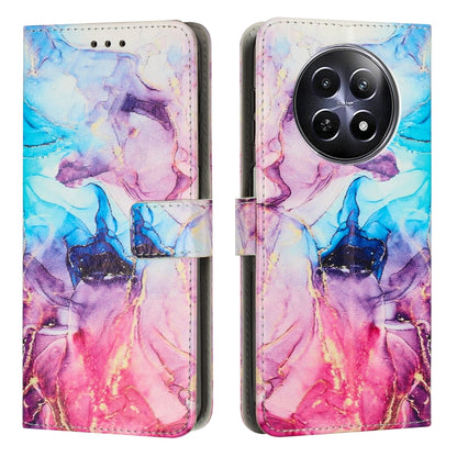 Painted Marble Pattern Leather Phone Case, For Realme 16T 5G, For Realme C100 / C100i / C100x 4G, For Realme P4 Power 5G, For Realme 16 5G, For Realme 16 Pro+ 5G, For Realme 16 Pro 5G, For Realme C85 5G / 15x 5G India, For Realme C85 Pro 4G            ...
