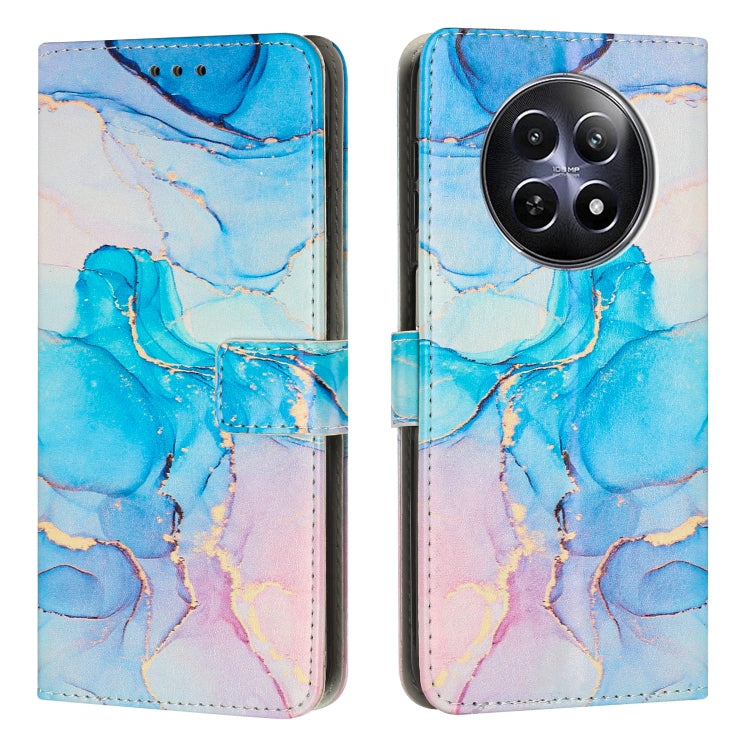 Painted Marble Pattern Leather Phone Case, For Realme 16T 5G, For Realme C100 / C100i / C100x 4G, For Realme P4 Power 5G, For Realme 16 5G, For Realme 16 Pro+ 5G, For Realme 16 Pro 5G, For Realme C85 5G / 15x 5G India, For Realme C85 Pro 4G            ...
