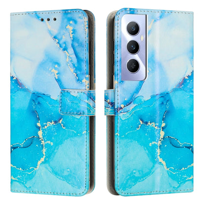 Painted Marble Pattern Leather Phone Case, For Realme 11 5G Global / 11X, For Realme C53/Narzo N53, For Realme 11, For Realme 11 Pro/11 Pro+, For Realme C65 4G Global, For Realme 9i 5G/V20 5G/V30t/V30, For Realme C55