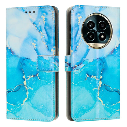 Painted Marble Pattern Leather Phone Case, For Realme 16T 5G, For Realme C100 / C100i / C100x 4G, For Realme P4 Power 5G, For Realme 16 5G, For Realme 16 Pro+ 5G, For Realme 16 Pro 5G, For Realme C85 5G / 15x 5G India, For Realme C85 Pro 4G            ...