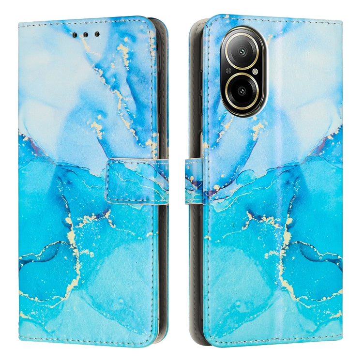 Painted Marble Pattern Leather Phone Case, For Realme 16T 5G, For Realme C100 / C100i / C100x 4G, For Realme P4 Power 5G, For Realme 16 5G, For Realme 16 Pro+ 5G, For Realme 16 Pro 5G, For Realme C85 5G / 15x 5G India, For Realme C85 Pro 4G            ...